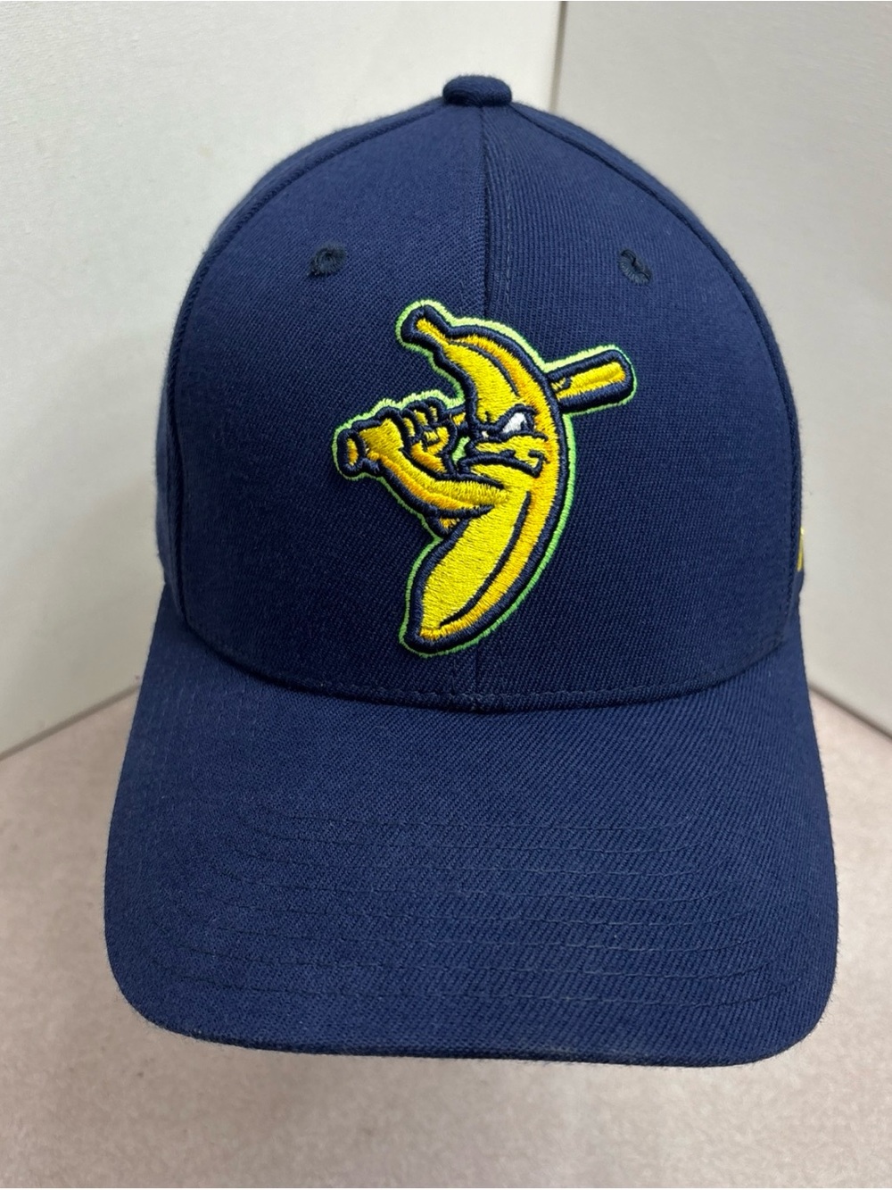 Savannah Bananas Navy Blue Baseball Cap Hat Stretch Fit Size Large CapX